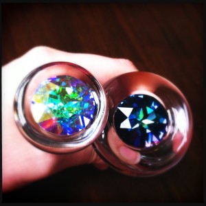 Crystal Delights Glass Plugs